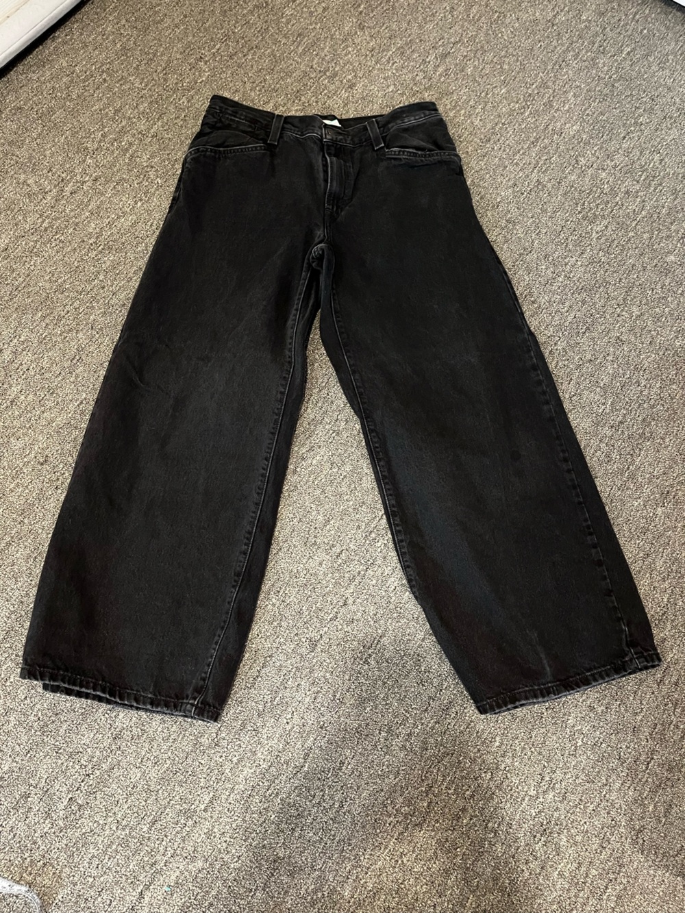 Levi’s 94’ Baggy Wide Leg Black Jeans Size 31 - Picture 2 of 7